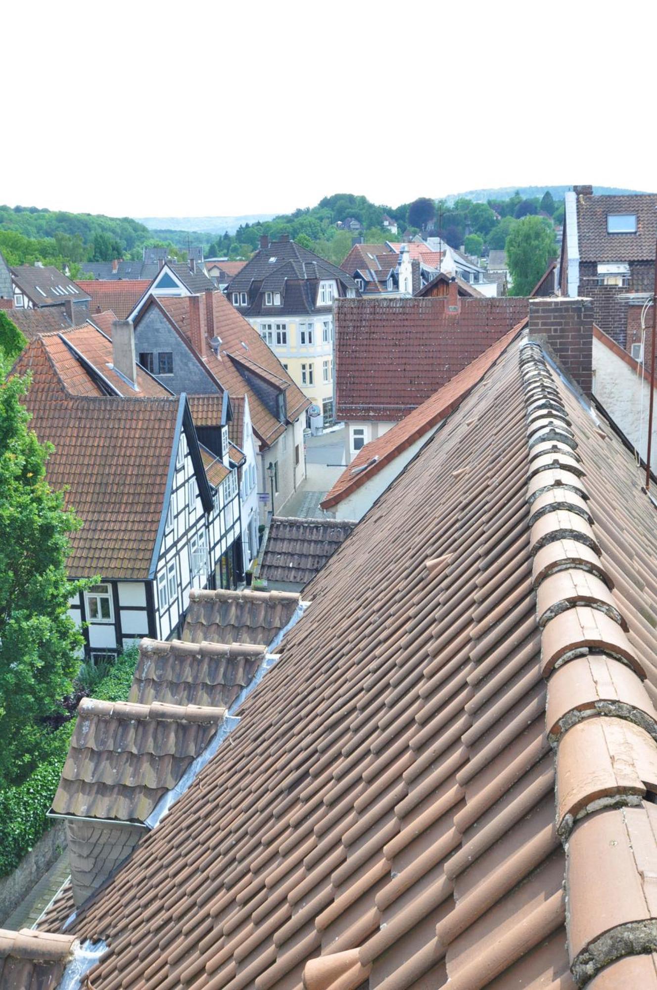 Wertschaetzer II - Unter Der Wehme Apartment Detmold Ruang foto